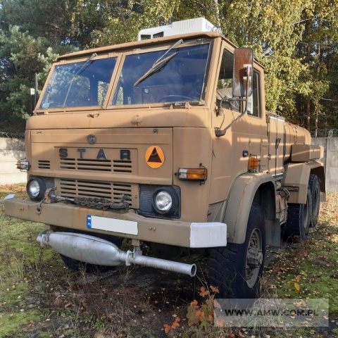 Autocysterna na wodę CW-266 (poj. 3,5 m3) na samochodzie STAR 266 (przebieg: 103 274 km) 